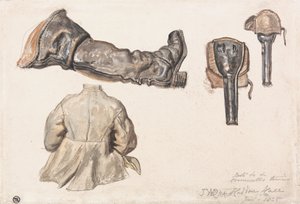 Bottes, etc. du temps de Cromwell, Haddon Hall, 9 janvier 1825 - James Ward